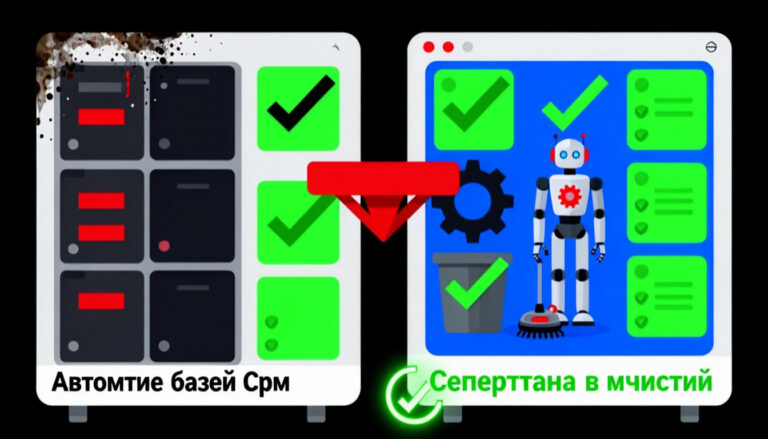 Как автоматизировать очистку базы CRM от неактуальных контактов.
