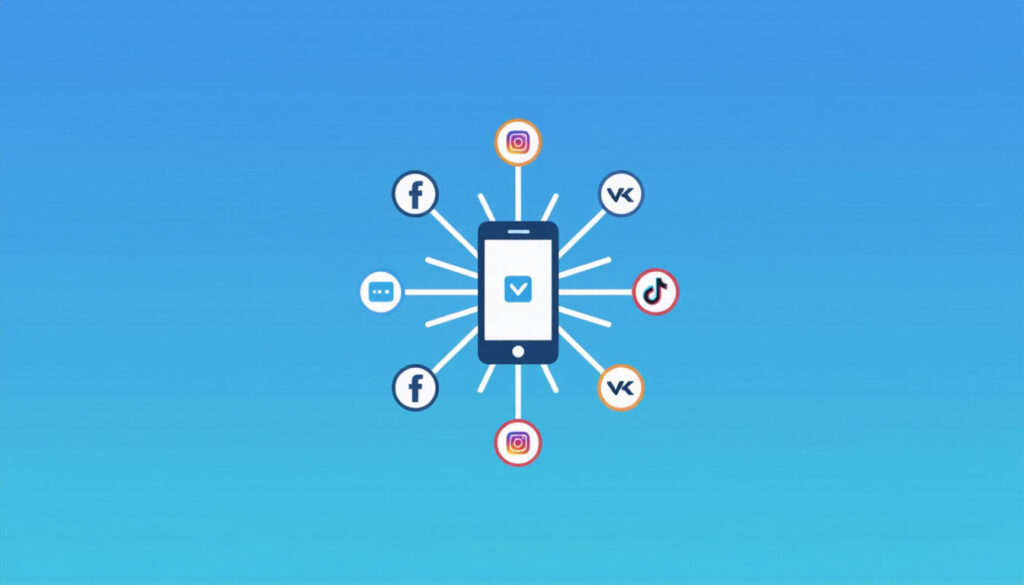 Чекер соцсетей по номеру: Facebook, VK, Instagram, TikTok